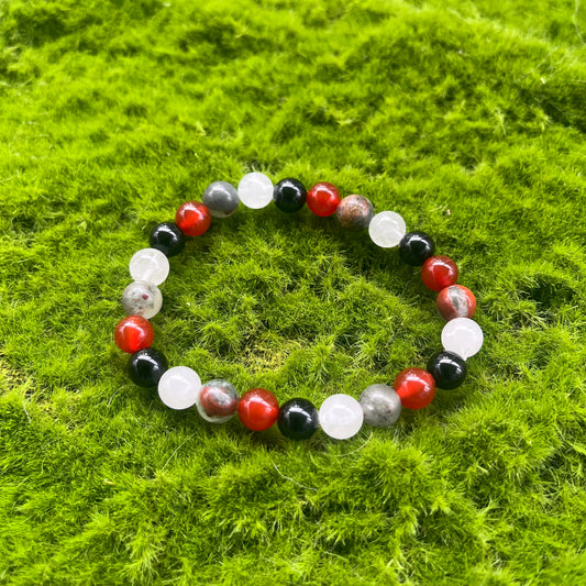 Vibrant Vampire Crystal Bracelet